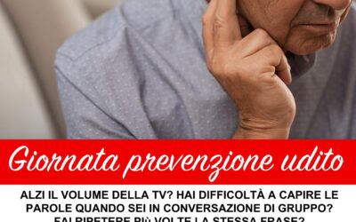 Controllo Gratuito dell’Udito il 5 Ottobre presso la Croce Rossa di Monterotondo